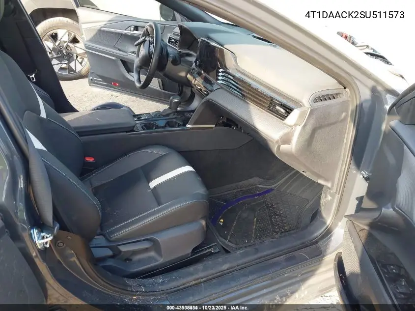 4T1DAACK2SU511573 2025 Toyota Camry Se