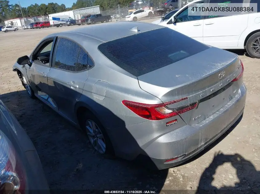 4T1DAACK8SU088384 2025 Toyota Camry Le
