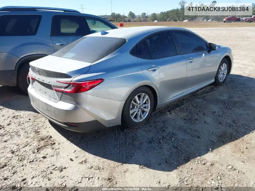 4T1DAACK8SU088384 2025 Toyota Camry Le