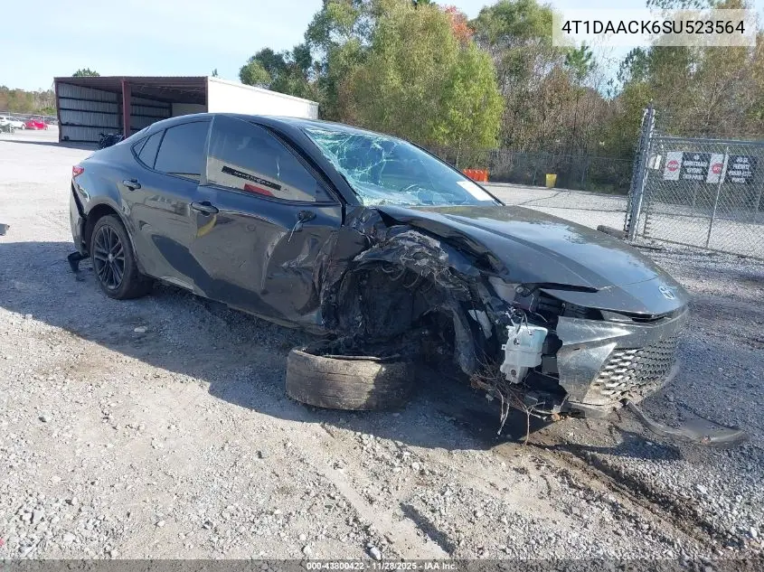 4T1DAACK6SU523564 2025 Toyota Camry Se