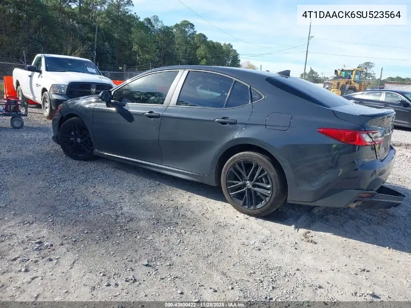 4T1DAACK6SU523564 2025 Toyota Camry Se