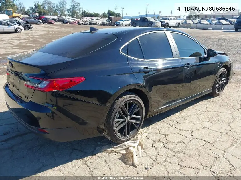 4T1DAACK9SU586545 2025 Toyota Camry Le
