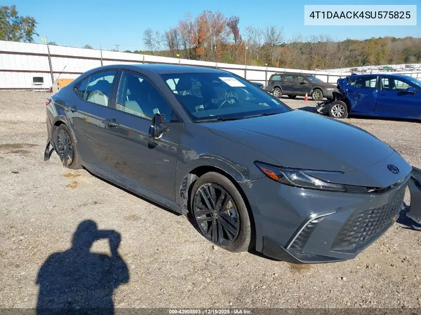 4T1DAACK4SU575825 2025 Toyota Camry Se