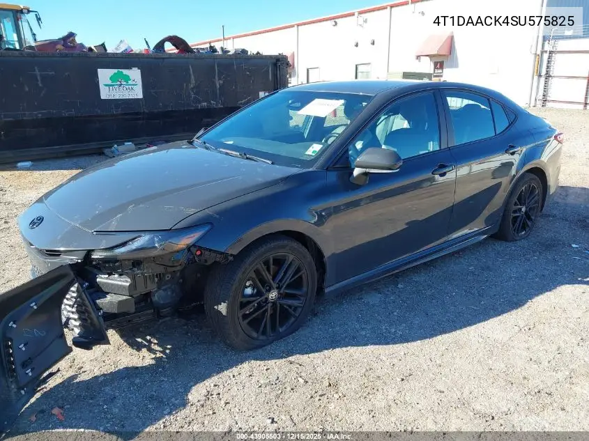 4T1DAACK4SU575825 2025 Toyota Camry Se