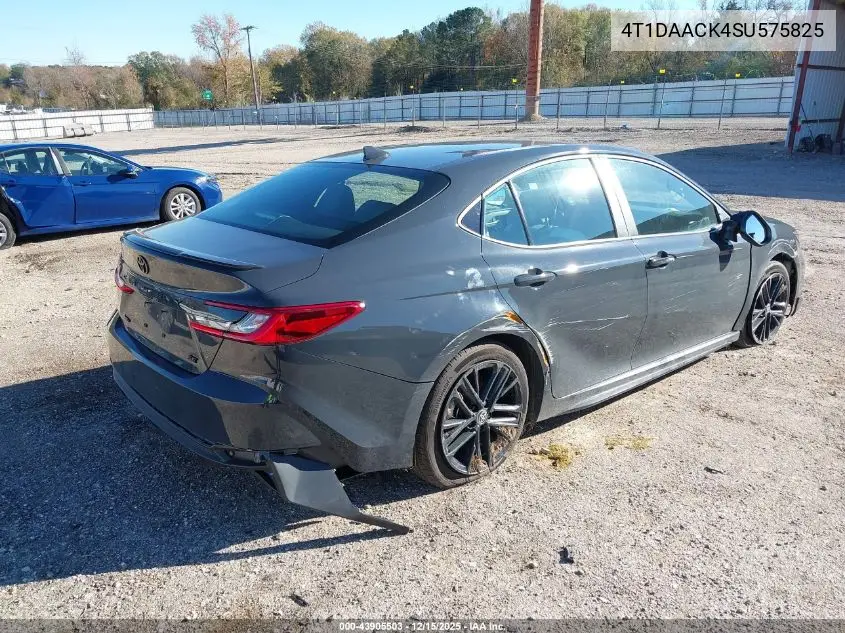 4T1DAACK4SU575825 2025 Toyota Camry Se