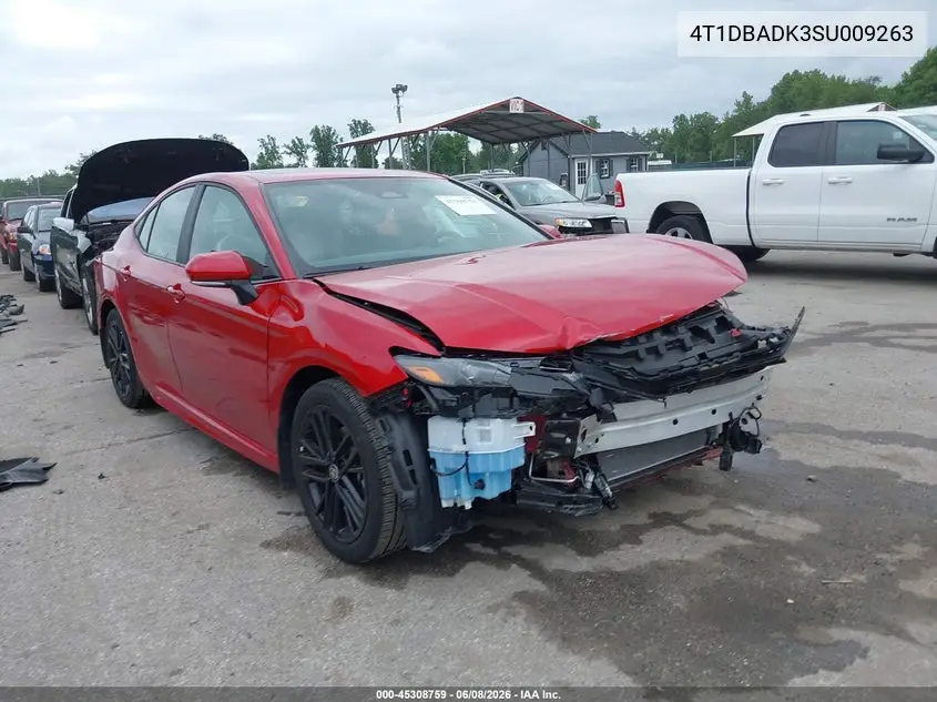 2025 Toyota Camry Se VIN: 4T1DBADK3SU009263 Lot: 45308759