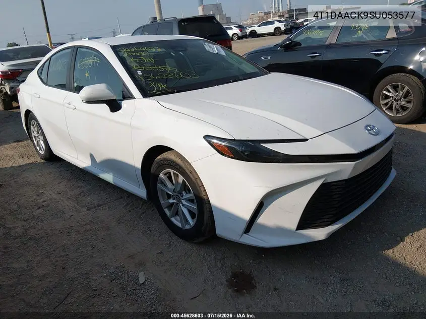 2025 Toyota Camry Le VIN: 4T1DAACK9SU053577 Lot: 45628603