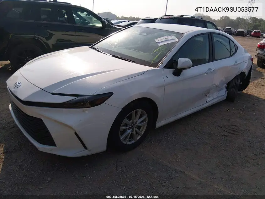 2025 Toyota Camry Le VIN: 4T1DAACK9SU053577 Lot: 45628603