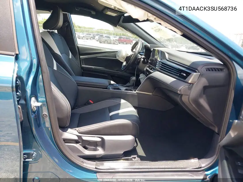 2025 Toyota Camry Se VIN: 4T1DAACK3SU568736 Lot: 45682230