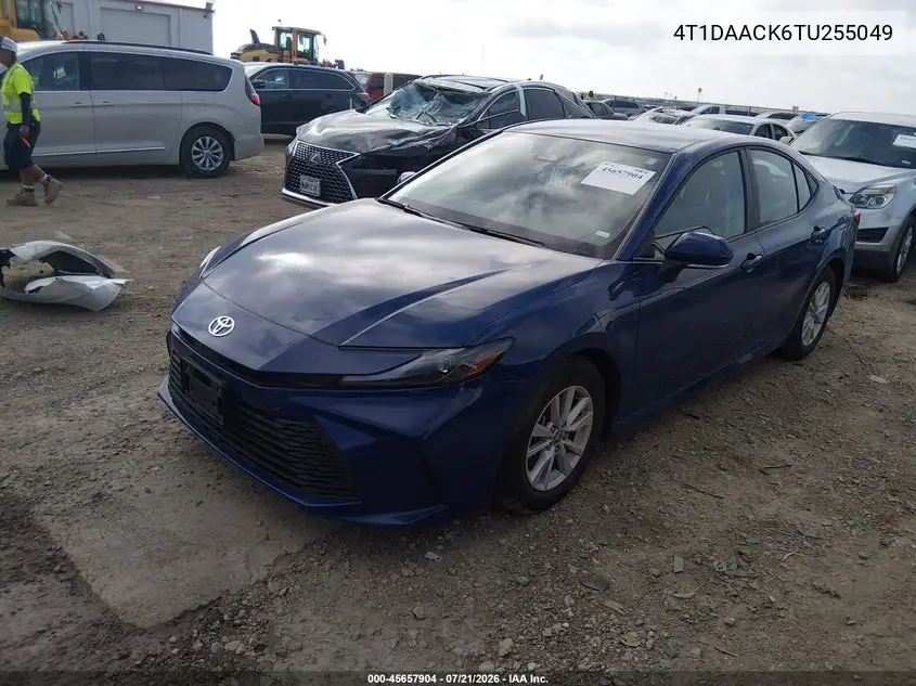 2026 Toyota Camry Le VIN: 4T1DAACK6TU255049 Lot: 45657904
