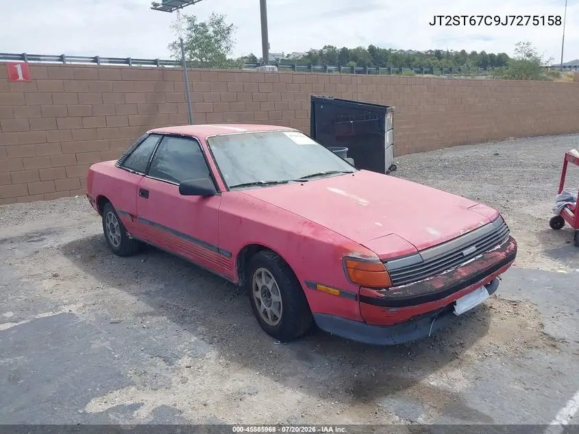 1988 Toyota Celica Gt VIN: JT2ST67C9J7275158 Lot: 45585968