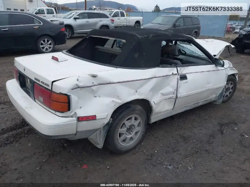 1989 Toyota Celica Gt VIN: JT5ST62K6K7333388 Lot: 43597190