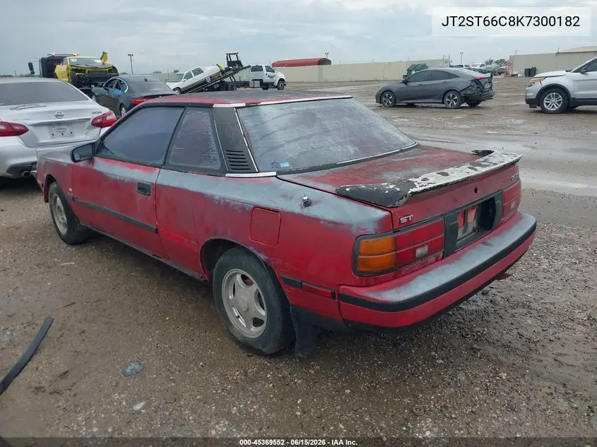 1989 Toyota Celica St VIN: JT2ST66C8K7300182 Lot: 45369552