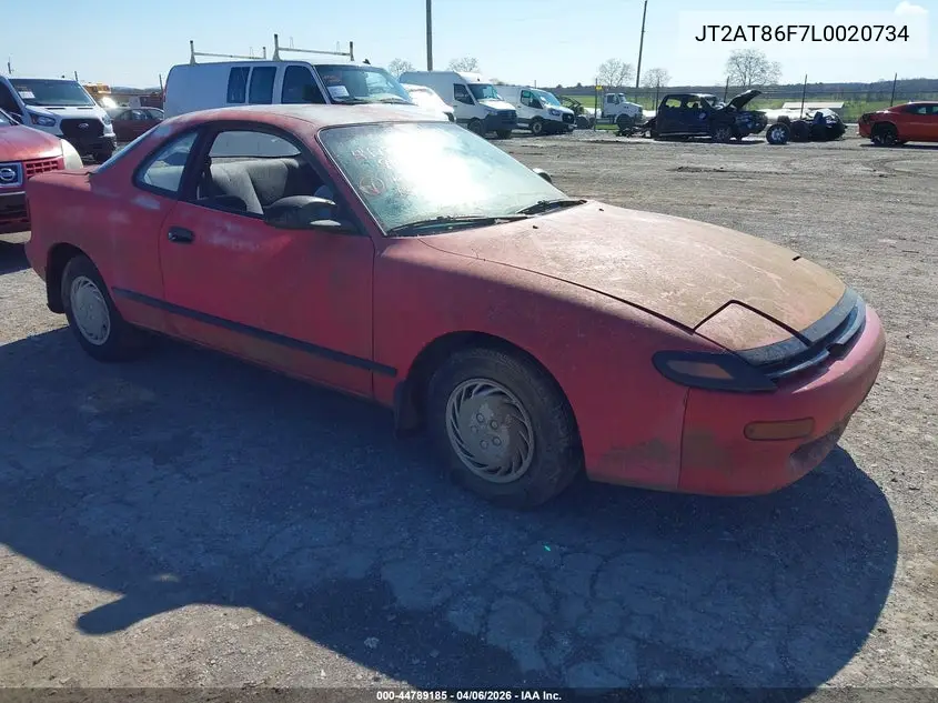 1990 Toyota Celica St VIN: JT2AT86F7L0020734 Lot: 44789185