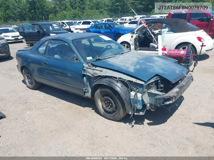 1992 Toyota Celica St VIN: JT2AT86F8N0078709 Lot: 45408283