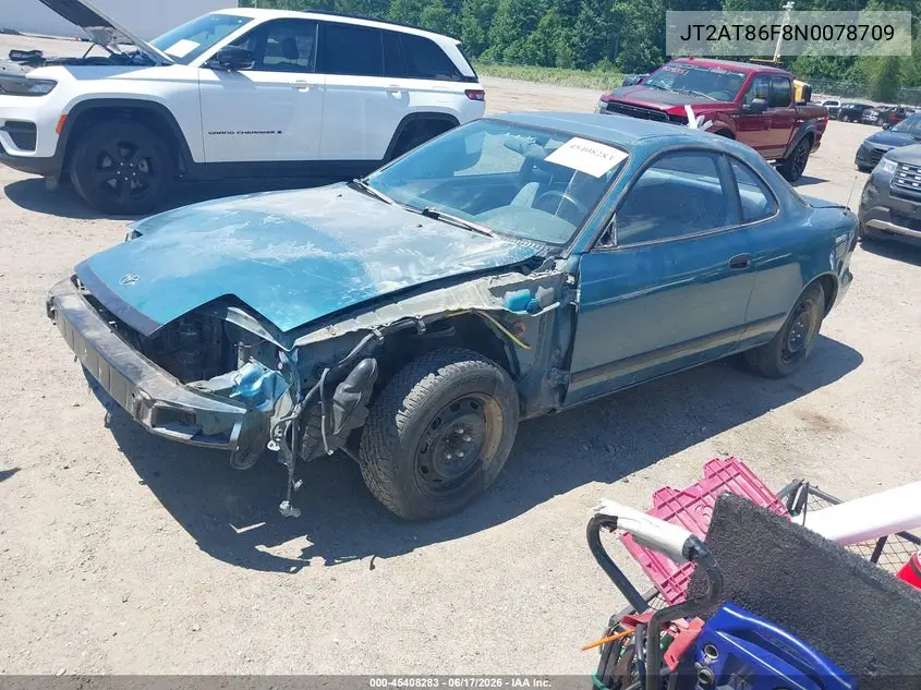 1992 Toyota Celica St VIN: JT2AT86F8N0078709 Lot: 45408283