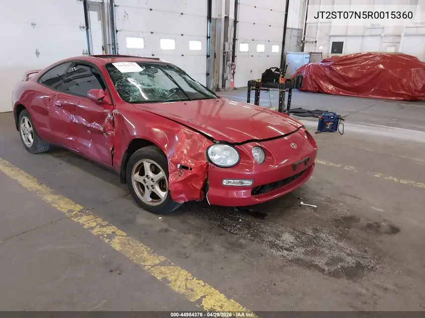 1994 Toyota Celica Gt VIN: JT2ST07N5R0015360 Lot: 44984376