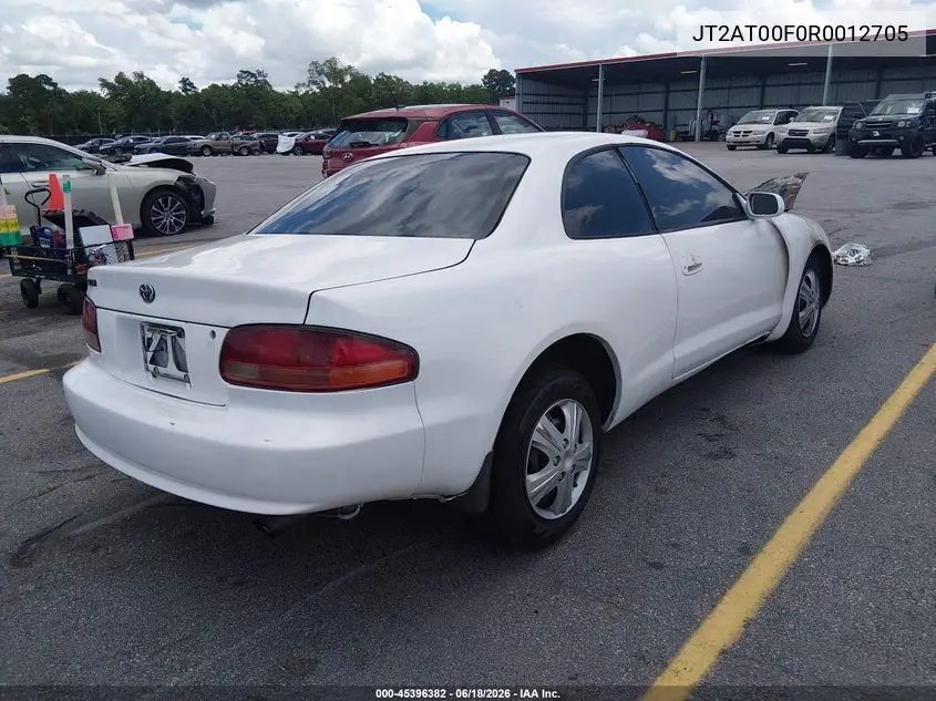 1994 Toyota Celica St VIN: JT2AT00F0R0012705 Lot: 45396382