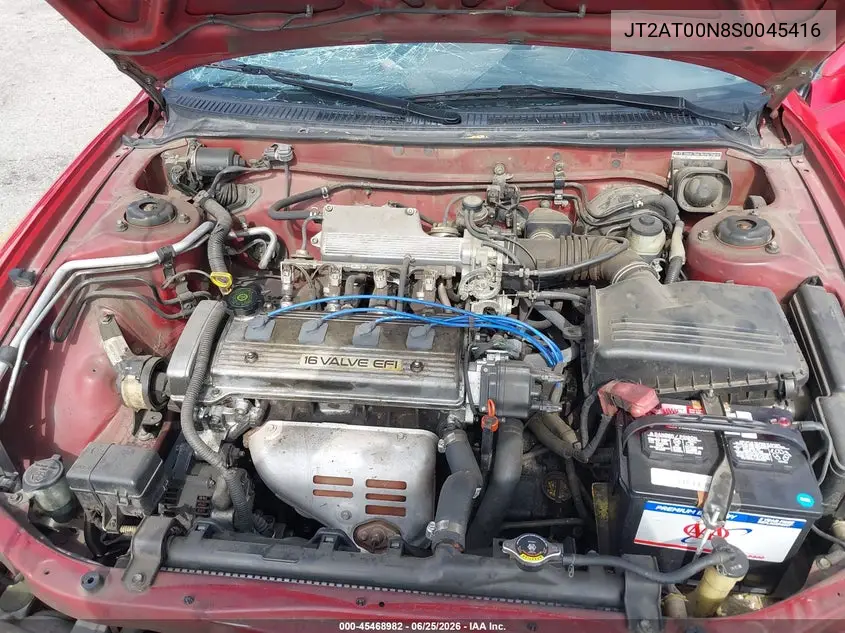1995 Toyota Celica St VIN: JT2AT00N8S0045416 Lot: 45468982