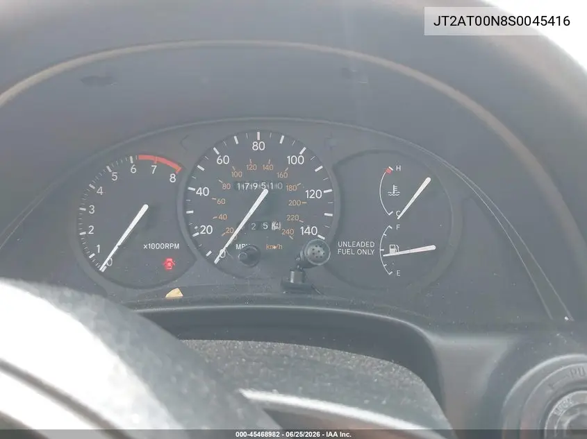 1995 Toyota Celica St VIN: JT2AT00N8S0045416 Lot: 45468982
