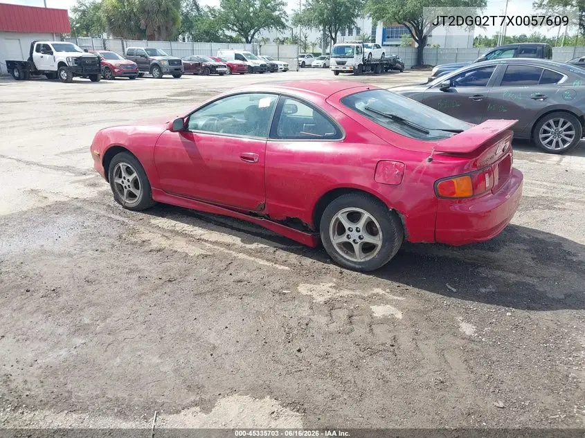 1999 Toyota Celica VIN: JT2DG02T7X0057609 Lot: 45335703