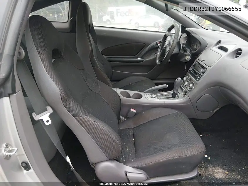 2000 Toyota Celica Gt VIN: JTDDR32T9Y0066655 Lot: 45203763