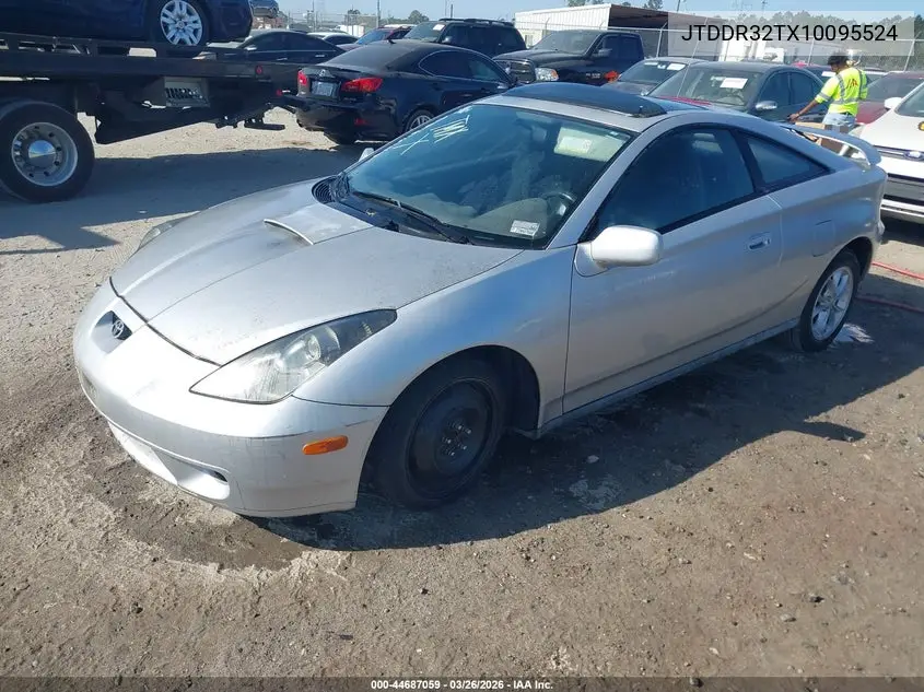 2001 Toyota Celica Gt VIN: JTDDR32TX10095524 Lot: 44687059