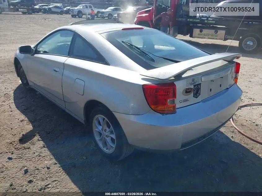 2001 Toyota Celica Gt VIN: JTDDR32TX10095524 Lot: 44687059