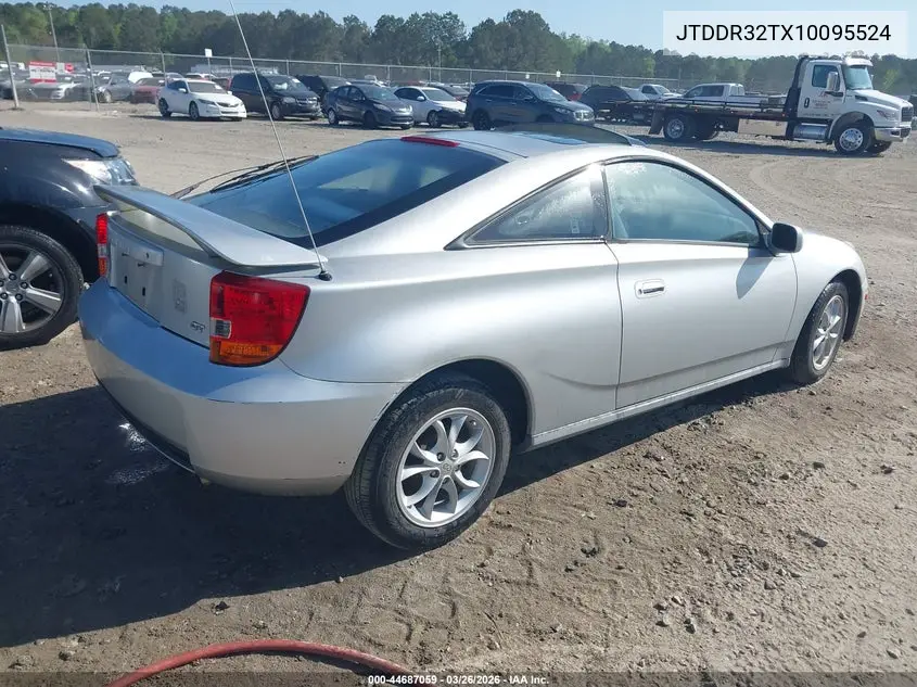 2001 Toyota Celica Gt VIN: JTDDR32TX10095524 Lot: 44687059