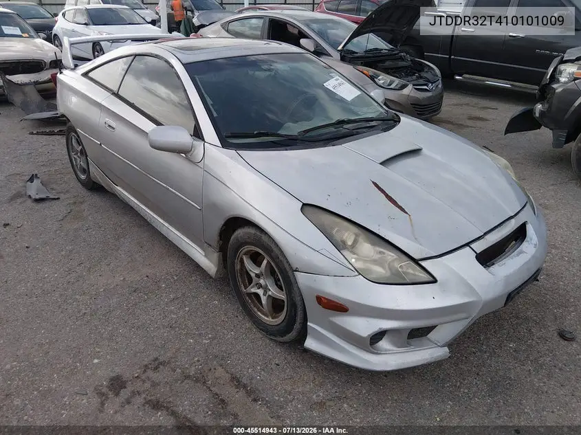 2001 Toyota Celica Gt VIN: JTDDR32T410101009 Lot: 45514943