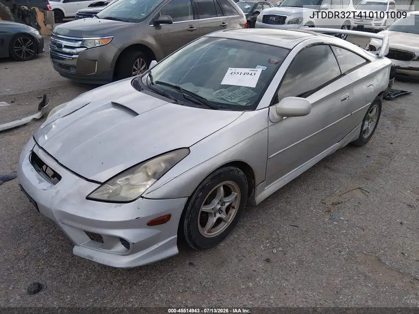 2001 Toyota Celica Gt VIN: JTDDR32T410101009 Lot: 45514943