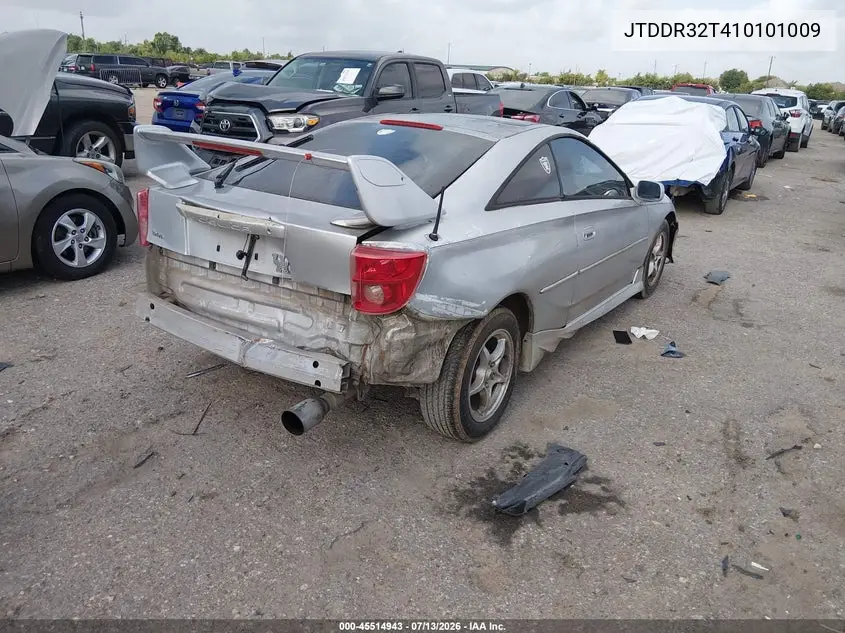 2001 Toyota Celica Gt VIN: JTDDR32T410101009 Lot: 45514943