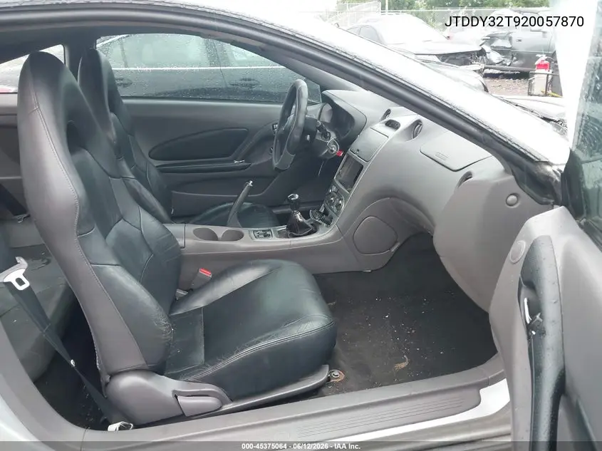2002 Toyota Celica Gts VIN: JTDDY32T920057870 Lot: 45375064