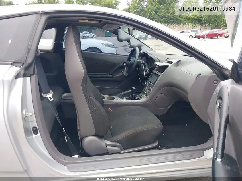 2002 Toyota Celica Gt VIN: JTDDR32T620119934 Lot: 45437657