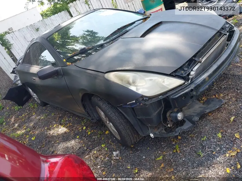 2003 Toyota Celica Gt VIN: JTDDR32T930143372 Lot: 45527140