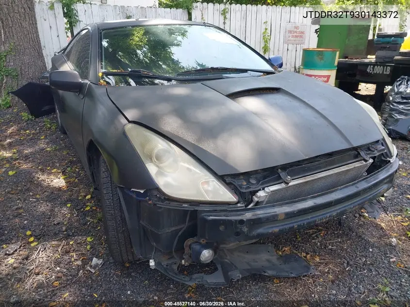 2003 Toyota Celica Gt VIN: JTDDR32T930143372 Lot: 45527140