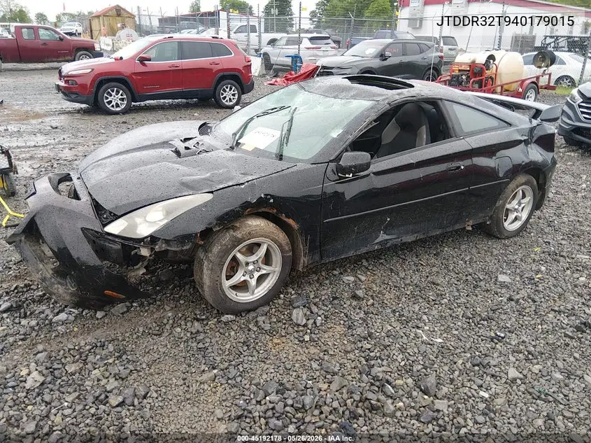 2004 Toyota Celica Gt VIN: JTDDR32T940179015 Lot: 45192178