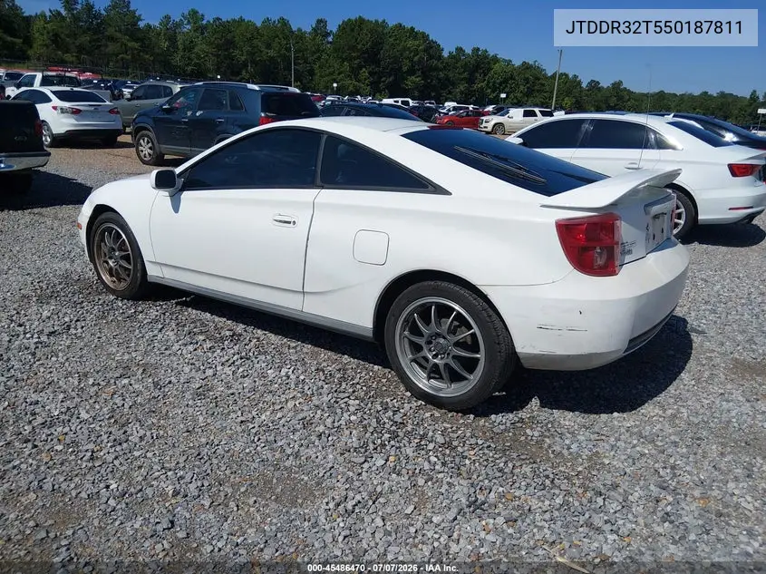 2005 Toyota Celica Gt VIN: JTDDR32T550187811 Lot: 45486470