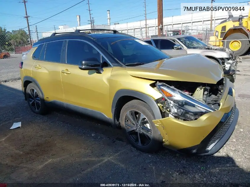 7MUFBABG5PV009844 2023 Toyota Corolla Cross Hybrid Xse