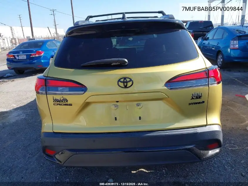 7MUFBABG5PV009844 2023 Toyota Corolla Cross Hybrid Xse