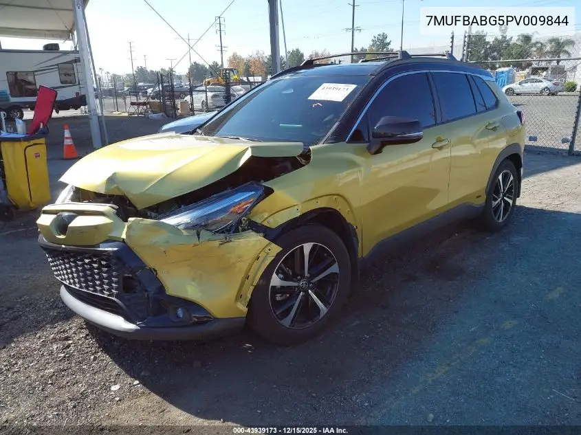 7MUFBABG5PV009844 2023 Toyota Corolla Cross Hybrid Xse