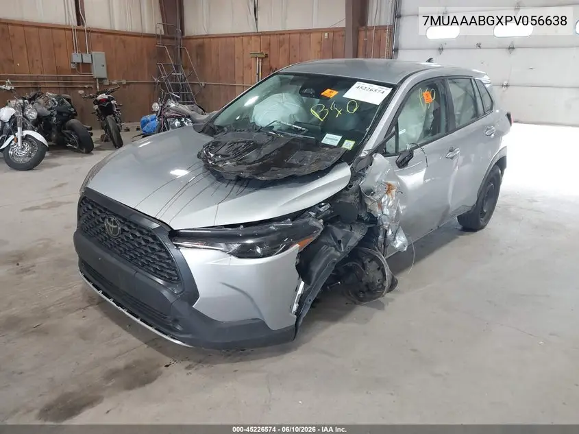 2023 Toyota Corolla Cross L VIN: 7MUAAABGXPV056638 Lot: 45226574