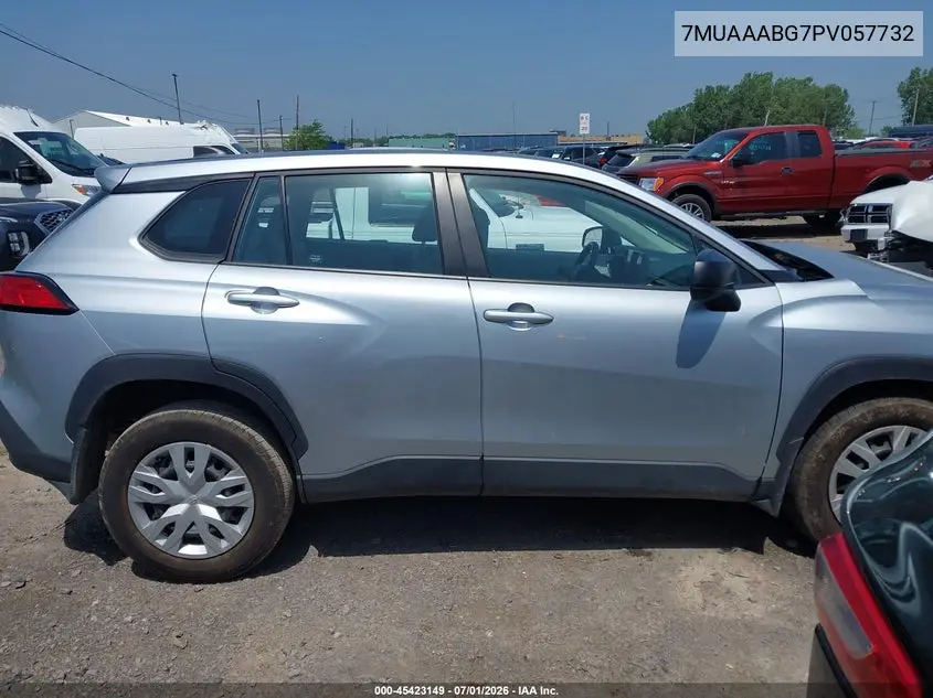 2023 Toyota Corolla Cross L VIN: 7MUAAABG7PV057732 Lot: 45423149
