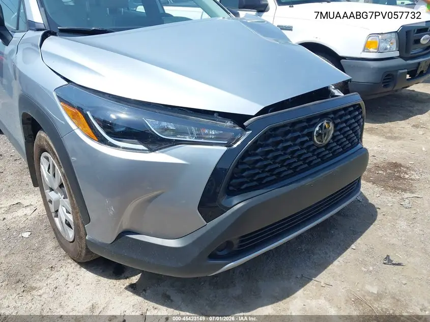 2023 Toyota Corolla Cross L VIN: 7MUAAABG7PV057732 Lot: 45423149