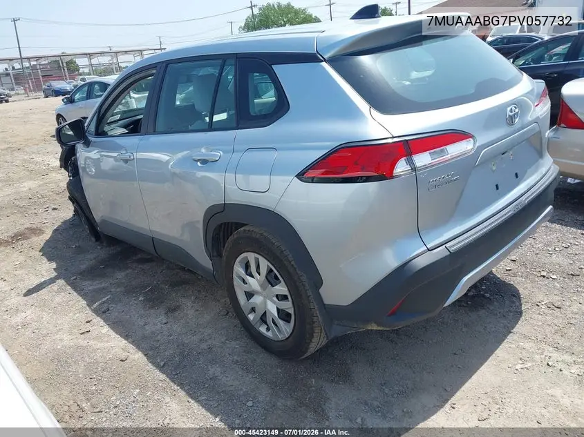 2023 Toyota Corolla Cross L VIN: 7MUAAABG7PV057732 Lot: 45423149