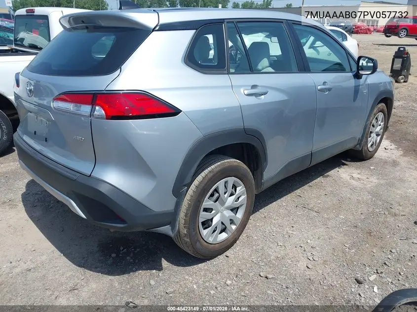 2023 Toyota Corolla Cross L VIN: 7MUAAABG7PV057732 Lot: 45423149