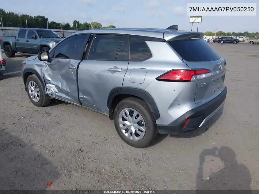 2023 Toyota Corolla Cross L VIN: 7MUAAAAG7PV050250 Lot: 45451616