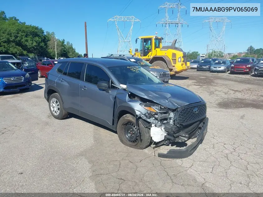 2023 Toyota Corolla Cross L VIN: 7MUAAABG9PV065069 Lot: 45465731