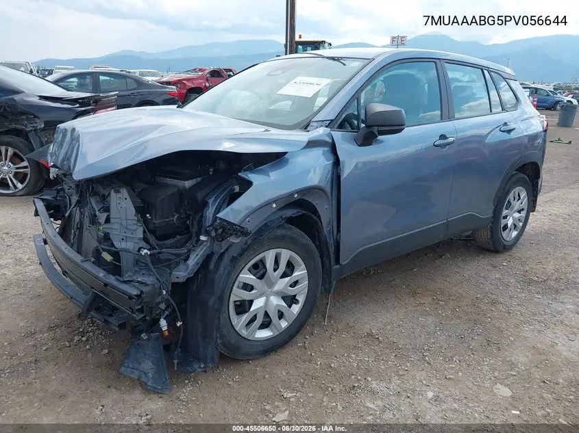 2023 Toyota Corolla Cross L VIN: 7MUAAABG5PV056644 Lot: 45506650