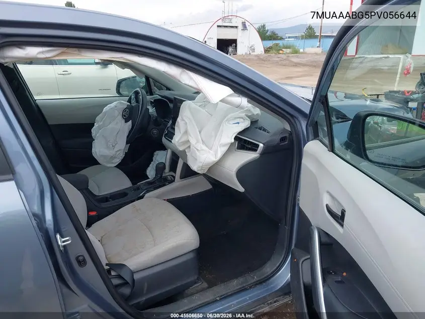 2023 Toyota Corolla Cross L VIN: 7MUAAABG5PV056644 Lot: 45506650